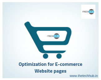 e-commerce website pages optimization